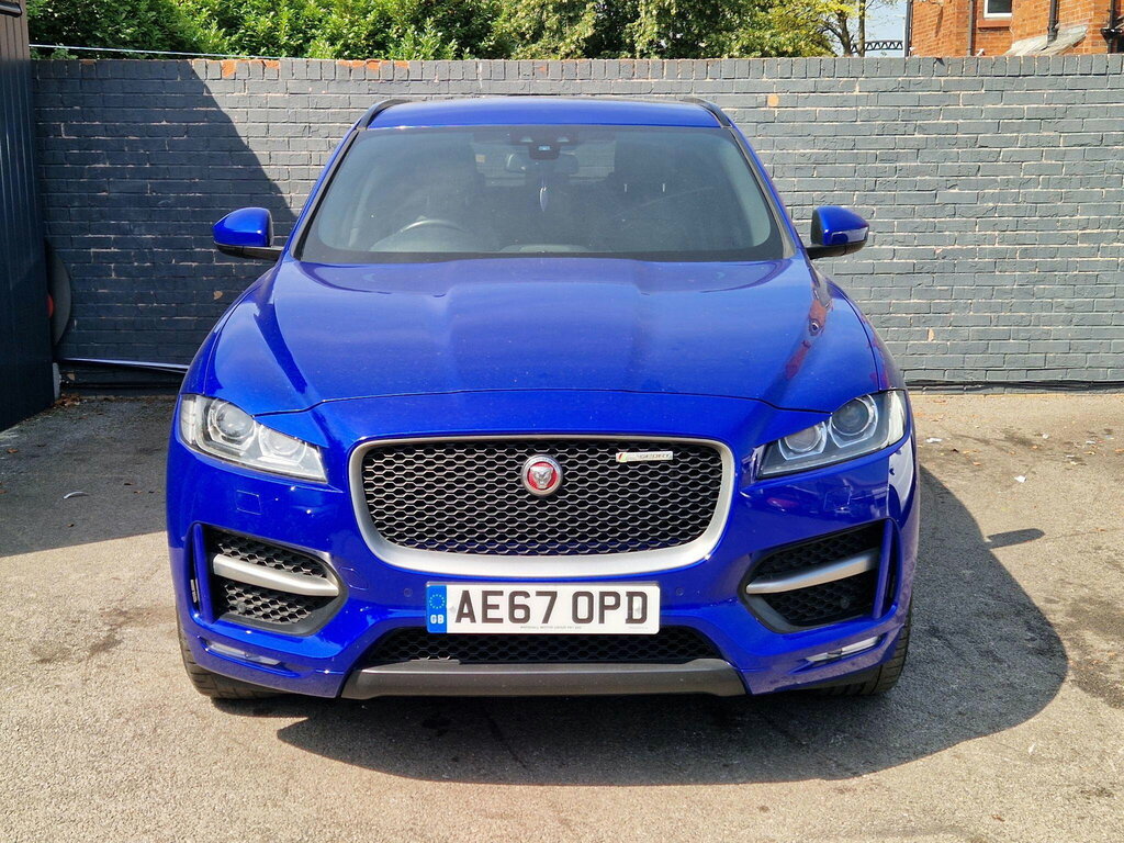 Jaguar F-Pace 2.0 D180 R-sport Euro 6 Ss Blue #3