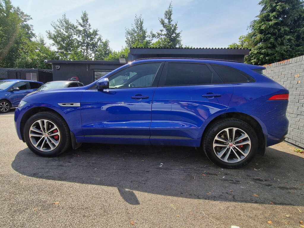 Jaguar F-Pace 2.0 D180 R-sport Euro 6 Ss Blue #5