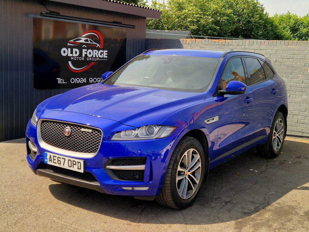 Jaguar F-Pace 2.0 D180 R-sport Euro 6 Ss Blue #4