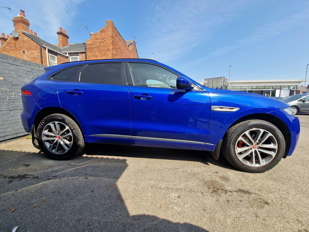 Jaguar F-Pace 2.0 D180 R-sport Euro 6 Ss Blue #6