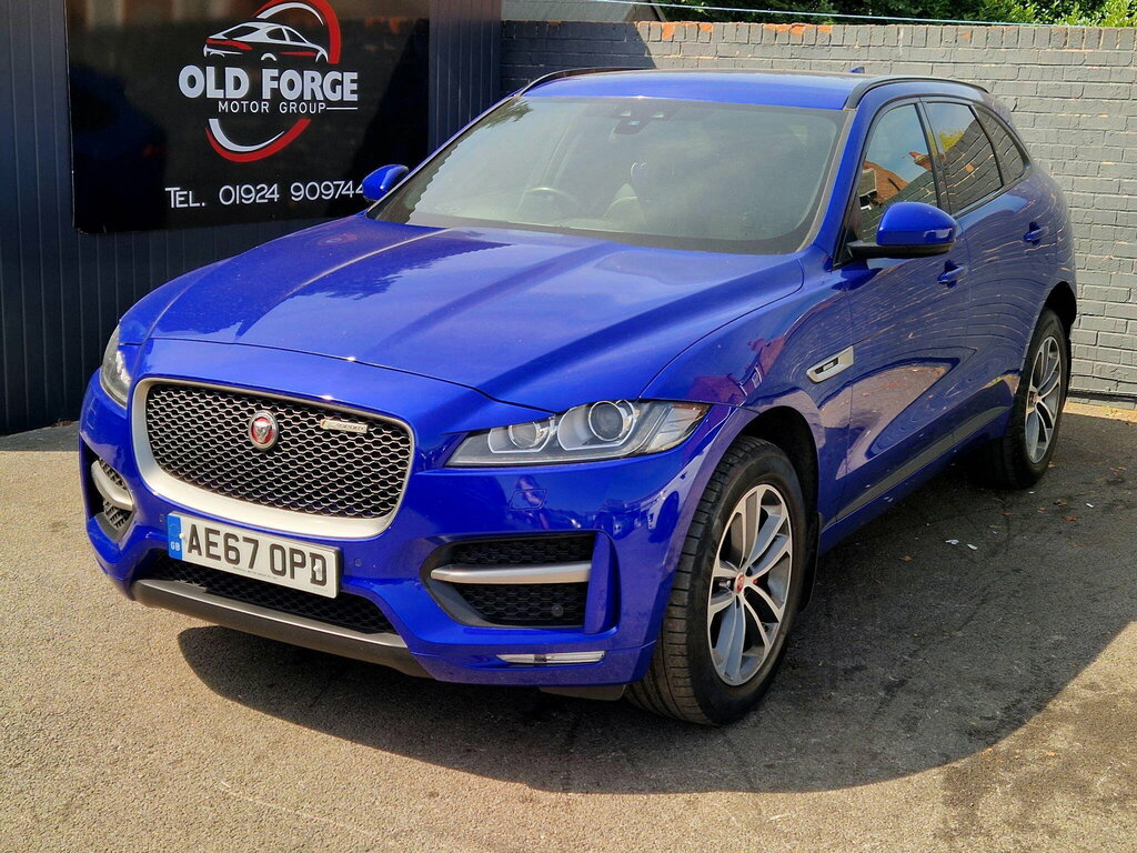 Jaguar F-Pace 2.0 D180 R-sport Euro 6 Ss Blue