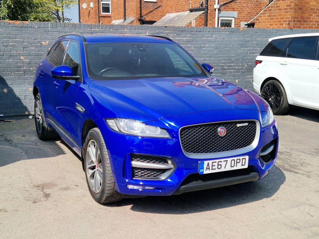 Jaguar F-Pace 2.0 D180 R-sport Euro 6 Ss Blue #2
