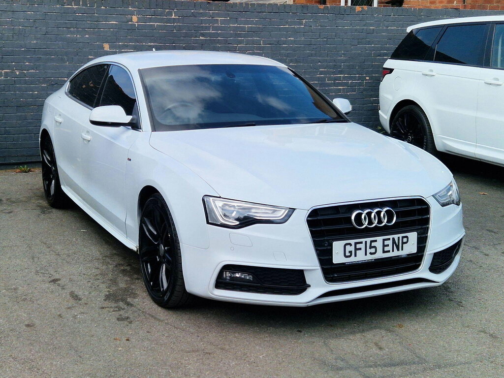 Audi A5 3.0 Tdi V6 S Line Sportback Multitronic Euro 5 S White #2