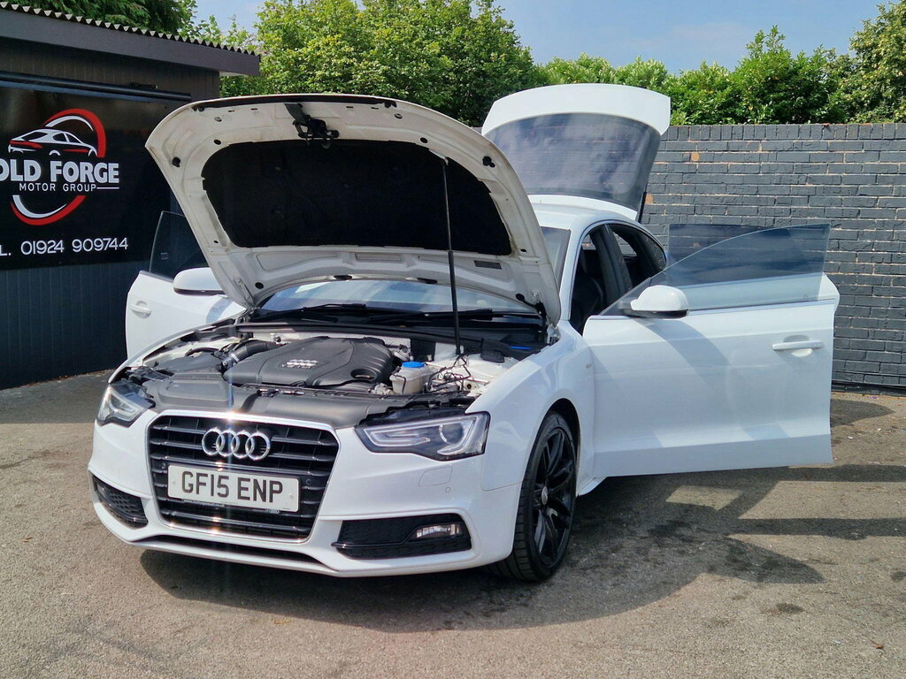 Audi A5 3.0 Tdi Quattro S Line 242 Bhp Red #12