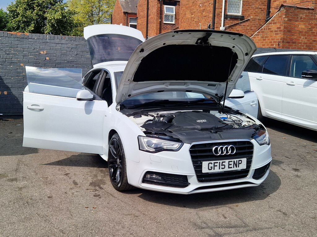 Audi A5 3.0 Tdi Quattro S Line 242 Bhp Red #10