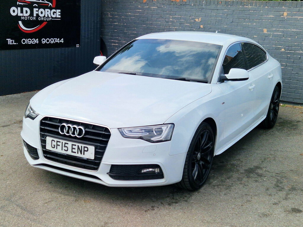 Audi A5 3.0 Tdi V6 S Line Sportback Multitronic Euro 5 S White #4