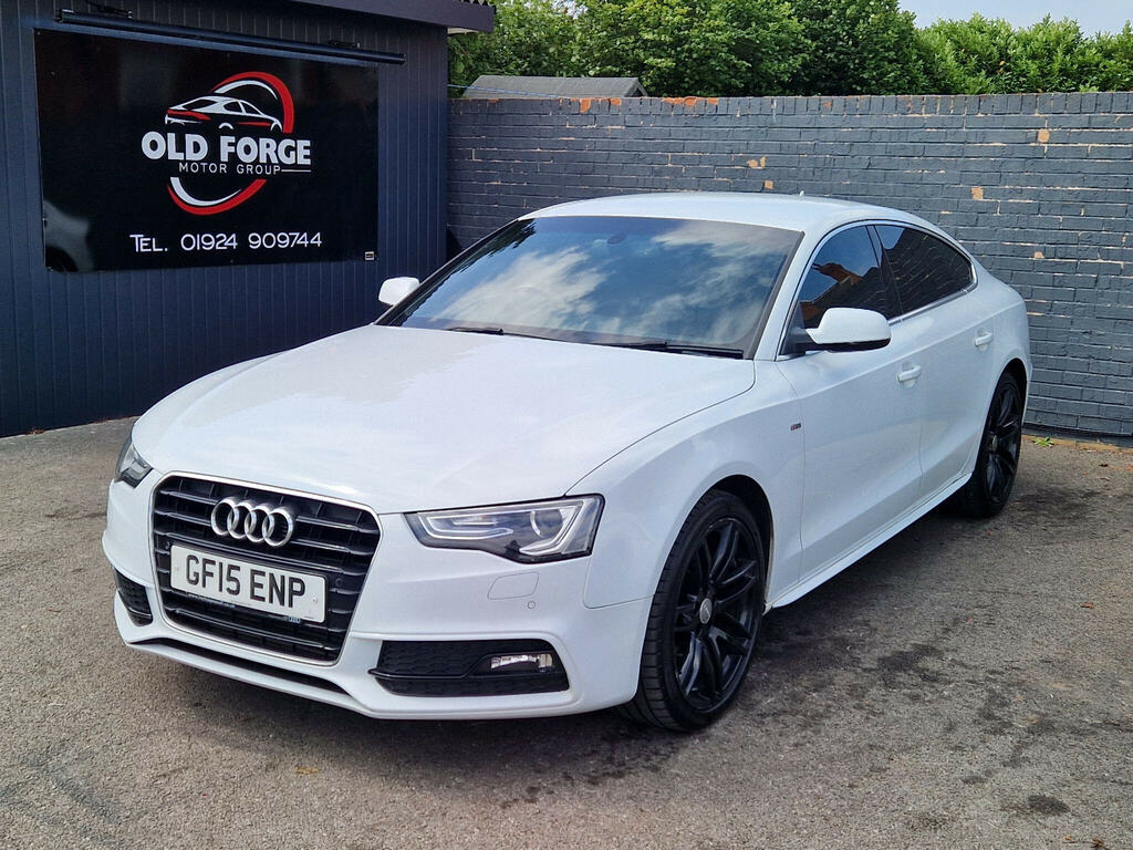 Audi A5 3.0 Tdi V6 S Line Sportback Multitronic Euro 5 S White