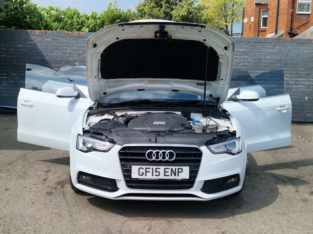Audi A5 3.0 Tdi Quattro S Line 242 Bhp Red #11