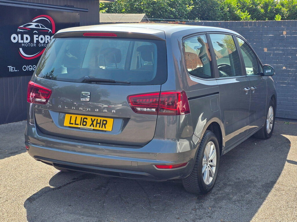 Seat Alhambra Tdi Se Lux U8908 Ulez Blue #9