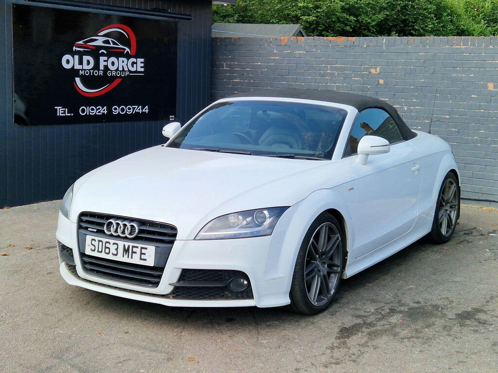 Audi TT 2.0 Tdi Black Edition Roadster Quattro Euro 5 White