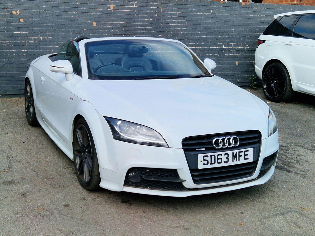 Audi TT 2.0 Tdi Black Edition Roadster Quattro Euro 5 White #2
