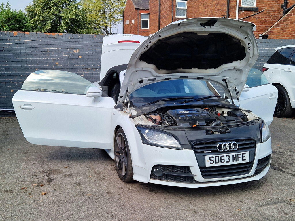 Audi TT 2.0 Tdi Quattro S Line 168 Bhp White #18