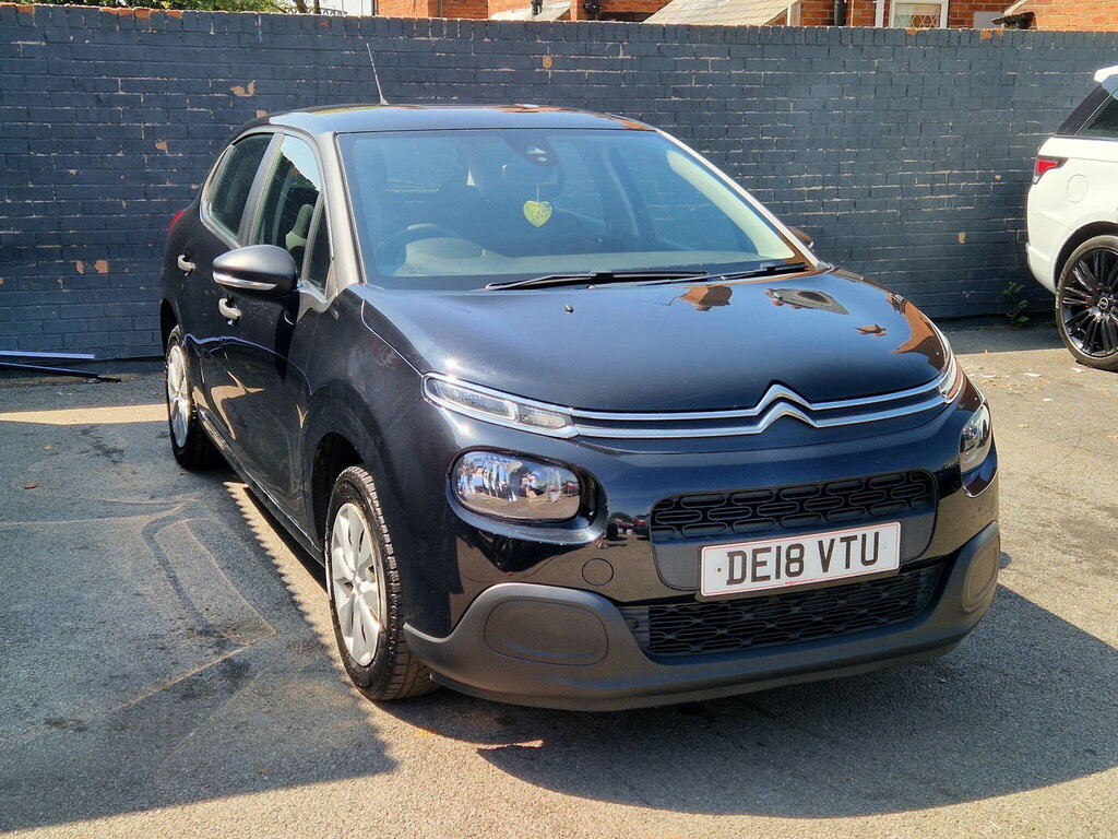 Citroen C3 1.2 Puretech Touch Euro 6 Black #2
