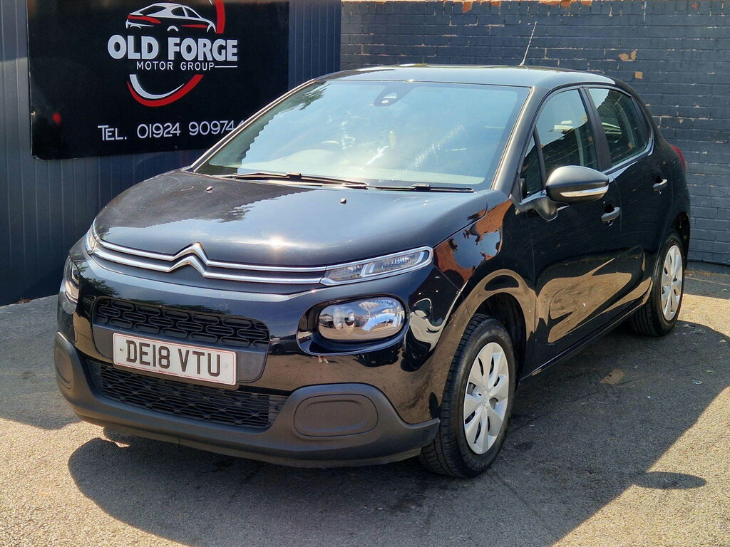 Citroen C3 1.2 Puretech Touch Euro 6 Black #4
