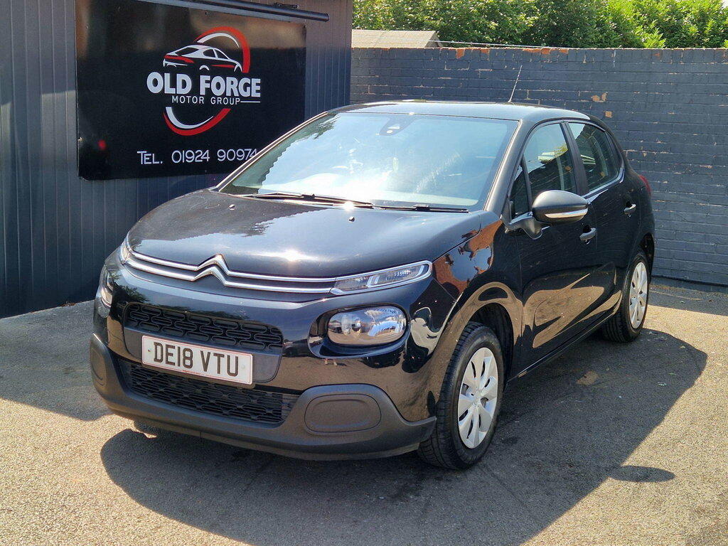 Citroen C3 1.2 Puretech Touch Euro 6 Black