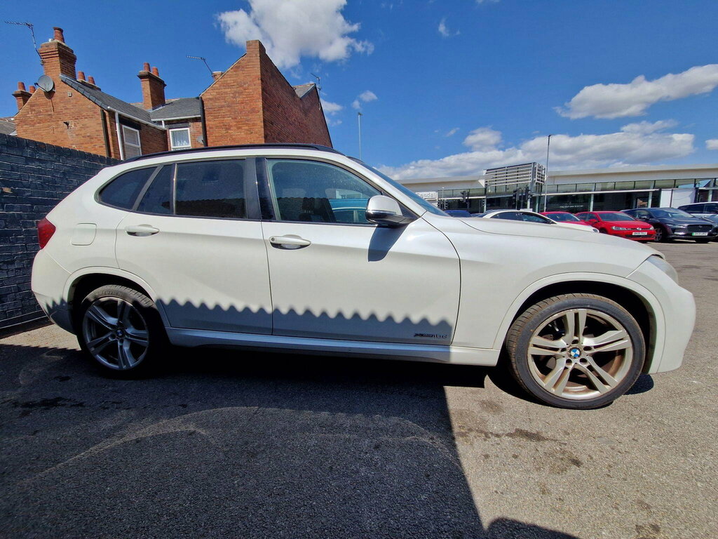 BMW X1 2.0 18D M Sport Xdrive Euro 5 Ss White #6