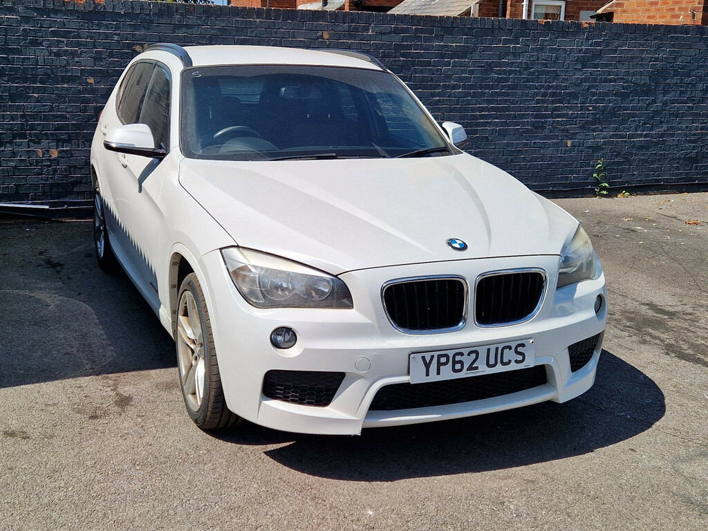 BMW X1 2.0 18D M Sport Xdrive Euro 5 Ss White #2