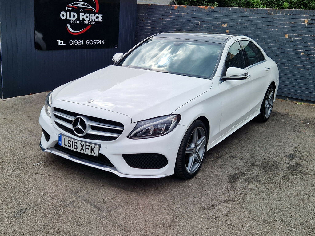Mercedes-Benz C Class 1.6 C200d Amg Line Premium G-tronic Euro 6 Ss White #4