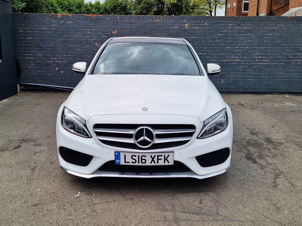 Mercedes-Benz C Class 1.6 C200d Amg Line Premium G-tronic Euro 6 Ss White #3