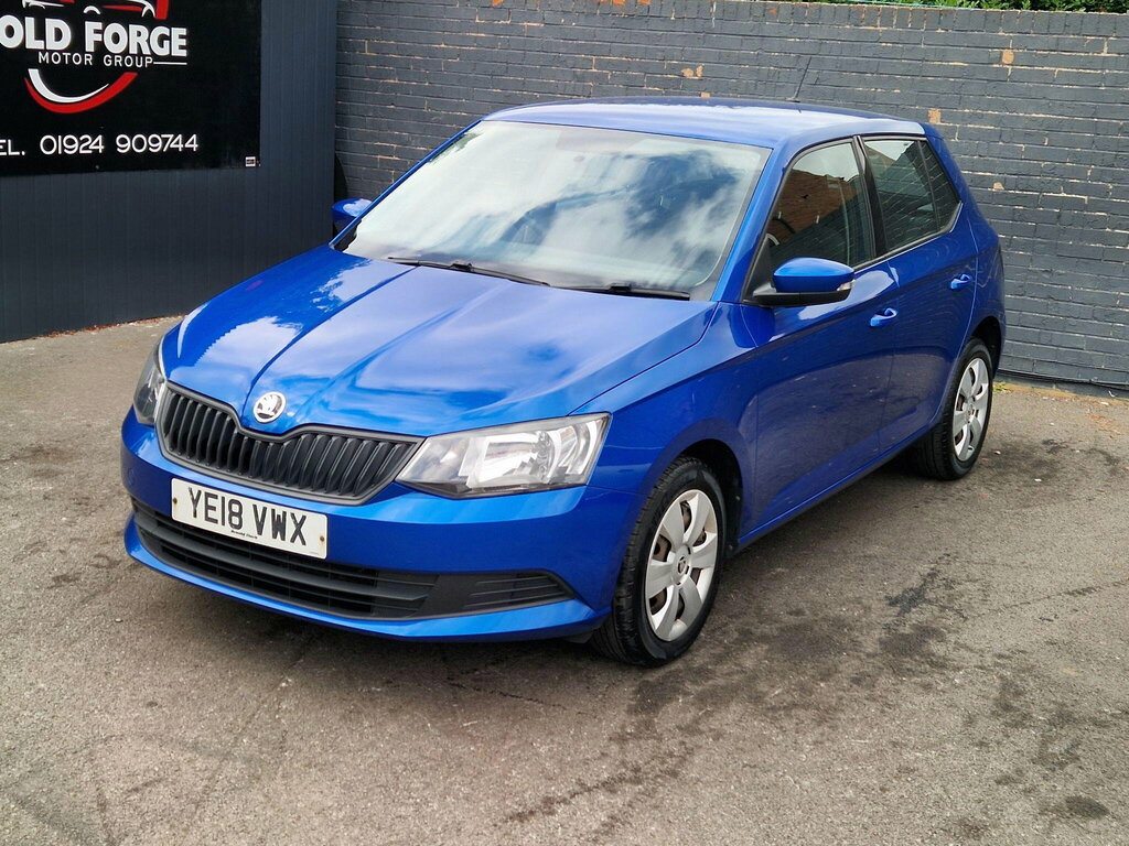 Skoda Fabia 1.0 S Euro 6 Ss Blue #4