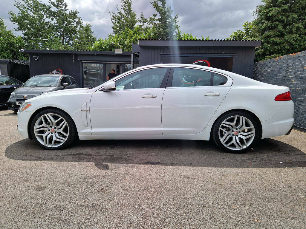 Jaguar XF 3.0D V6 Luxury Euro 5 White #5