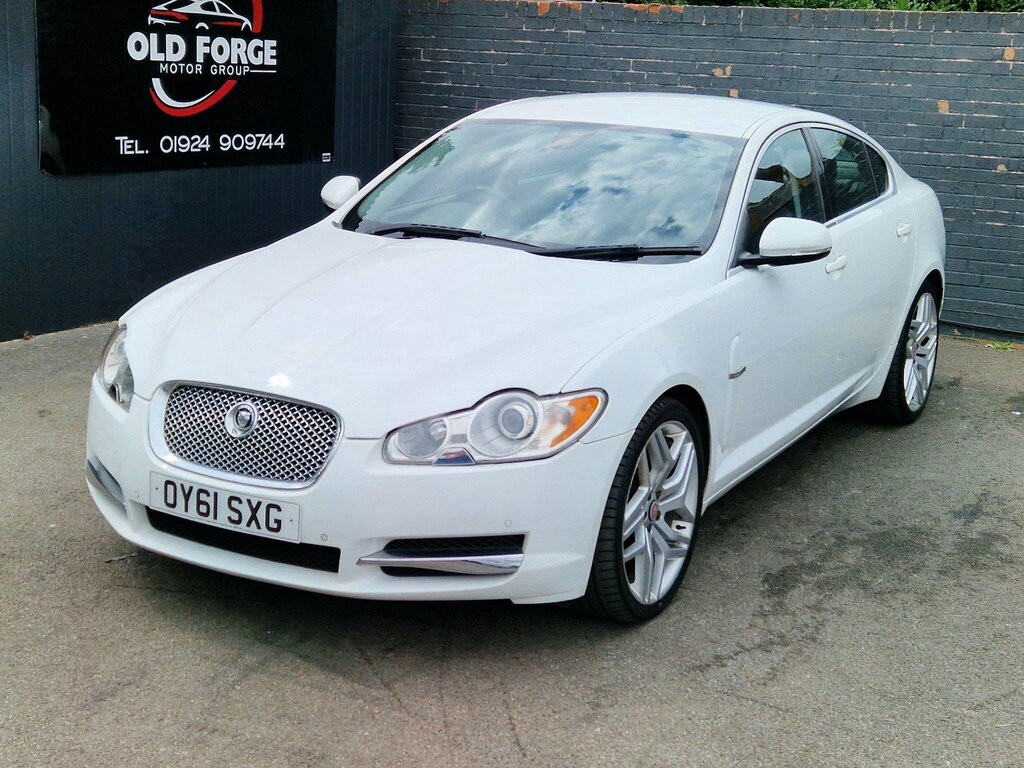 Jaguar XF 3.0D V6 Luxury Euro 5 White #4