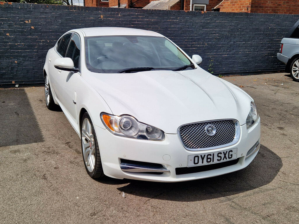 Jaguar XF 3.0D V6 Luxury Euro 5 White #2