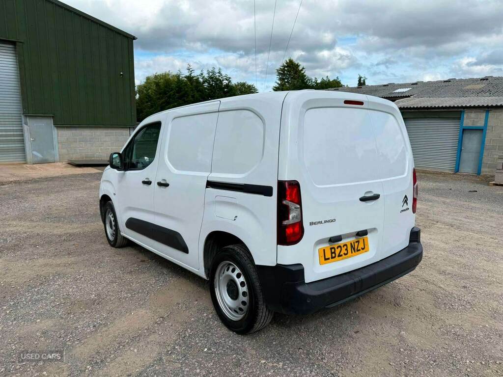 Citroen Berlingo 1.5 Bluehdi 1000Kg Enterprise Ed 100Ps 6 Speed S S White #4