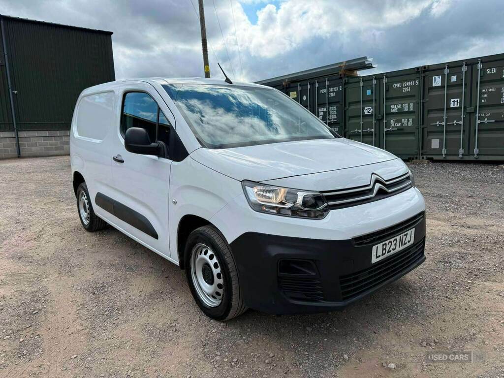 Citroen Berlingo 1.5 Bluehdi 1000Kg Enterprise Ed 100Ps 6 Speed S S White