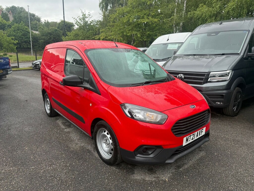 Ford Transit Courier Mpv Red