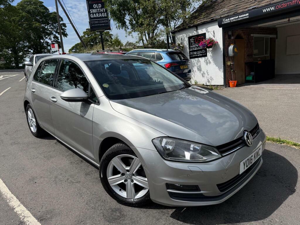 Volkswagen Golf 1.6 Tdi Bluemotion Tech Match Edition Dsg Euro 6 Silver