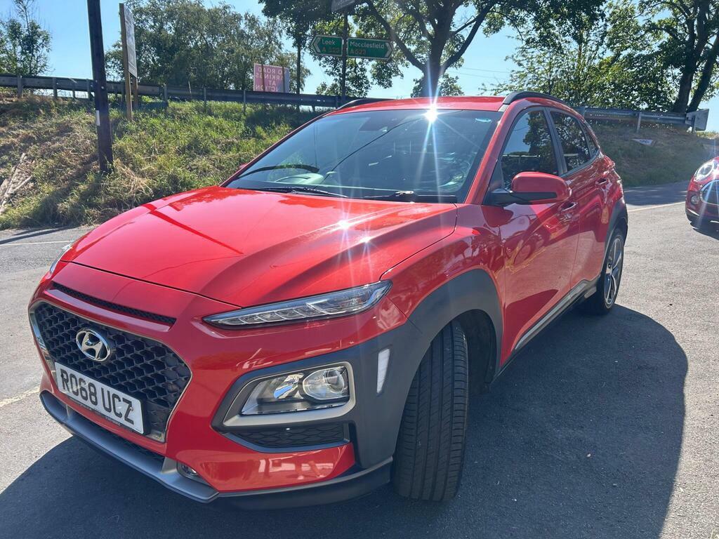 Hyundai Kona 1.0 T-gdi Blue Drive Premium Se Euro 6 S S Orange #4