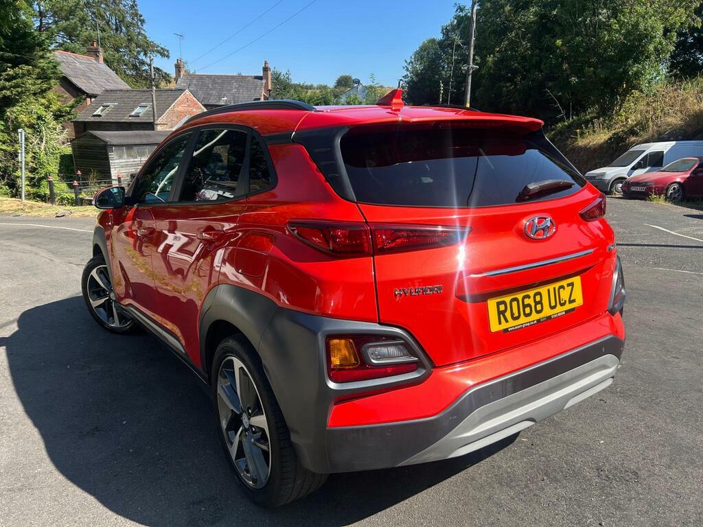 Hyundai Kona 1.0 T-gdi Blue Drive Premium Se Euro 6 S S Orange #2