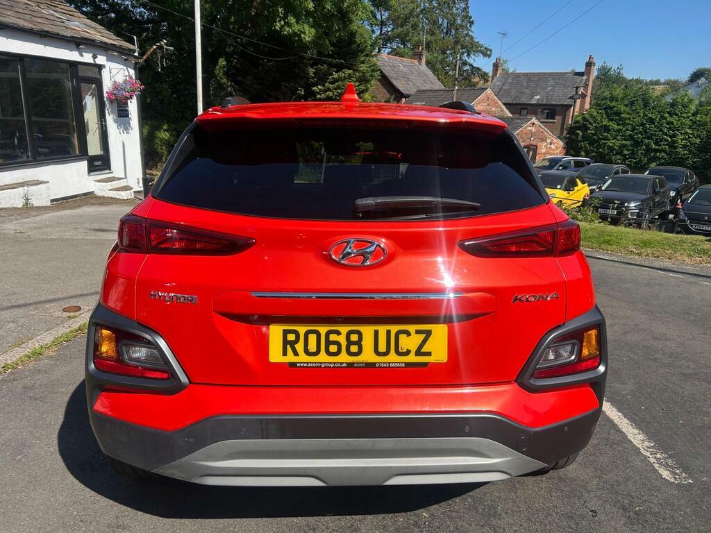 Hyundai Kona 1.0 T-gdi Blue Drive Premium Se Euro 6 S S Orange #3