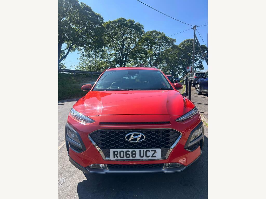 Hyundai Kona 1.0 T-gdi Blue Drive Premium Se Euro 6 S S Orange #5
