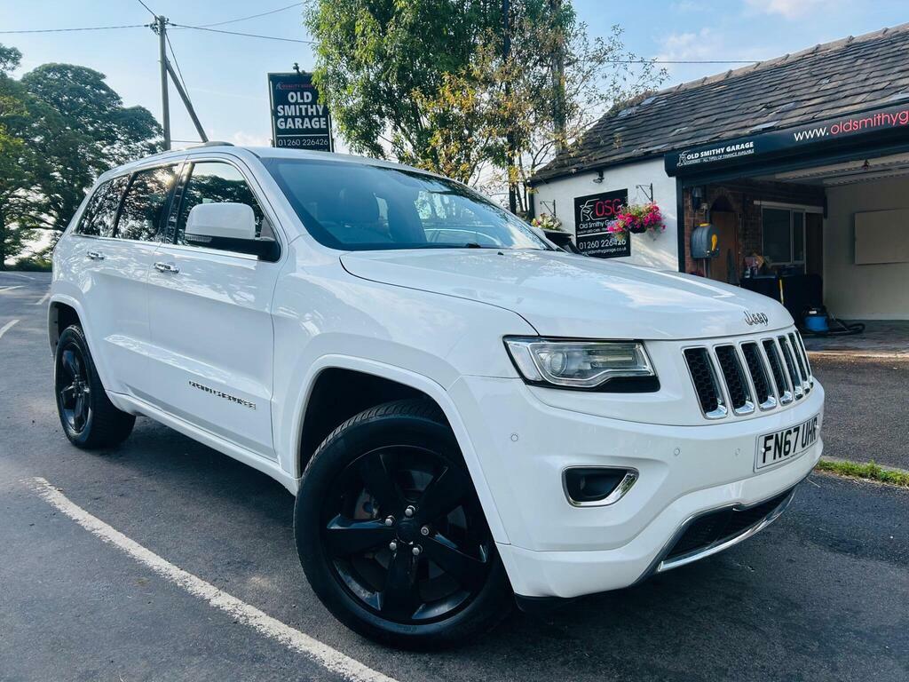 Jeep Grand Cherokee 3.0 V6 Crd Overland 4Wd Euro 6 White