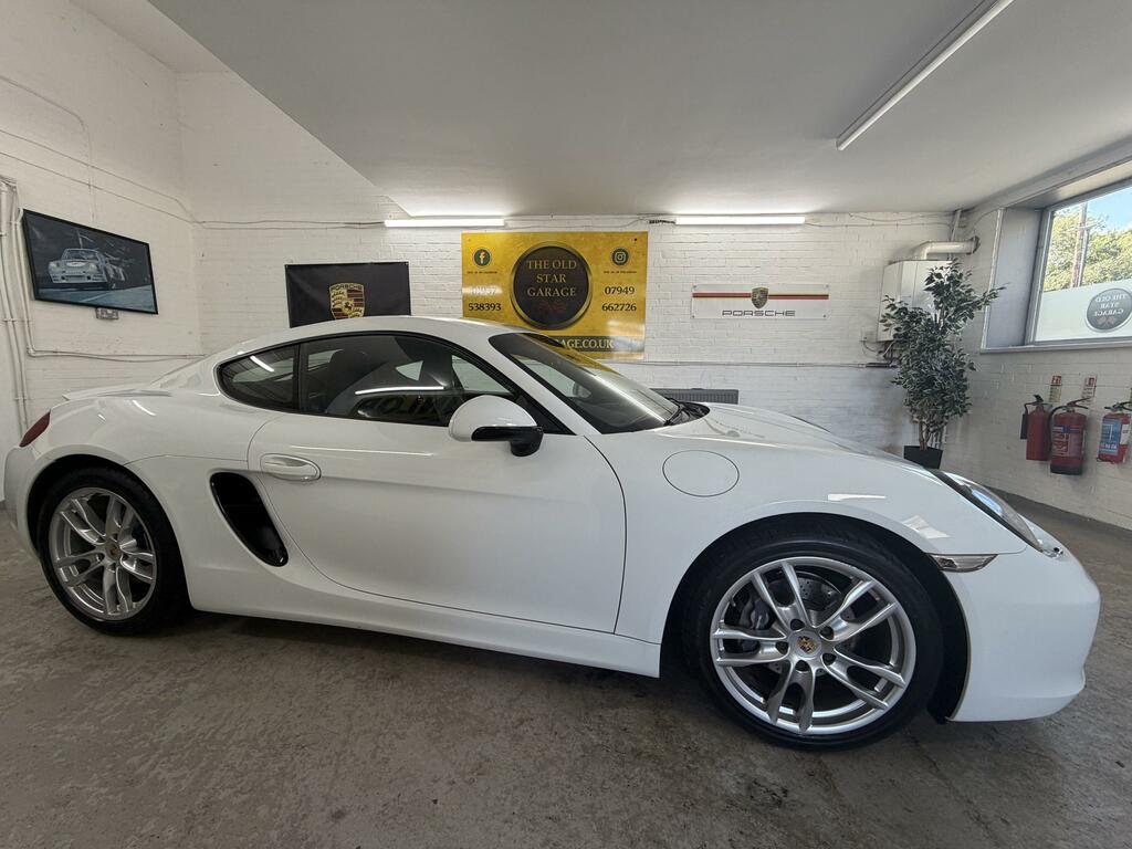 Porsche Cayman 981 Gt4 Euro 6 2-Door White #7