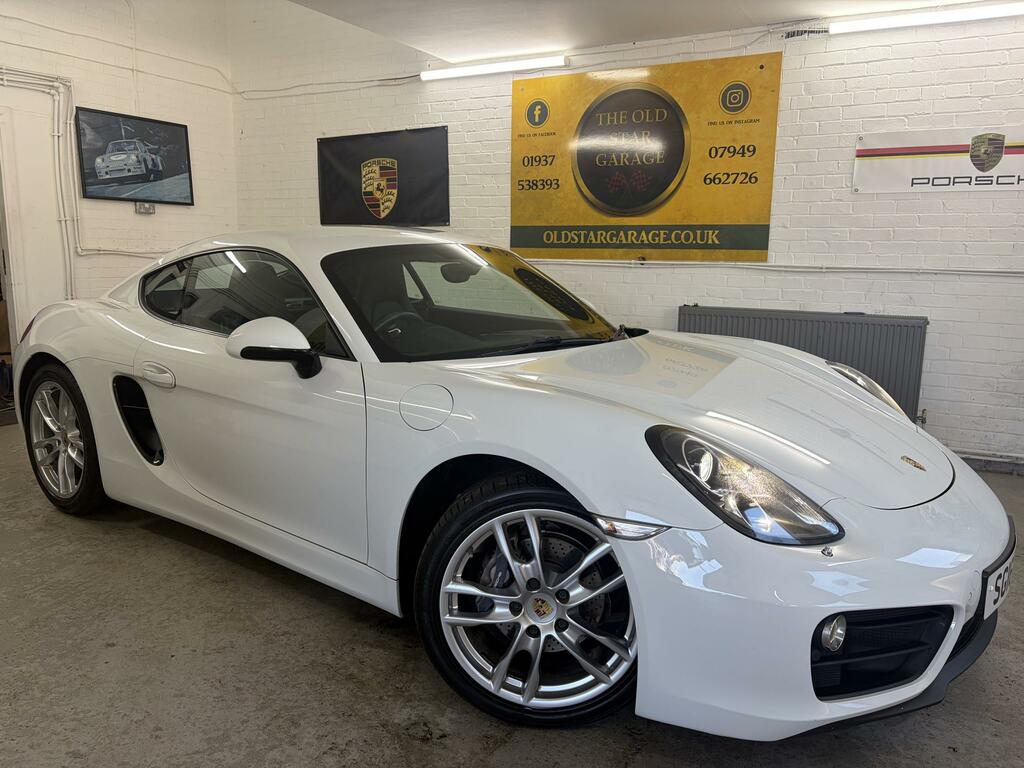 Porsche Cayman 981 2.7 Pdk White #3