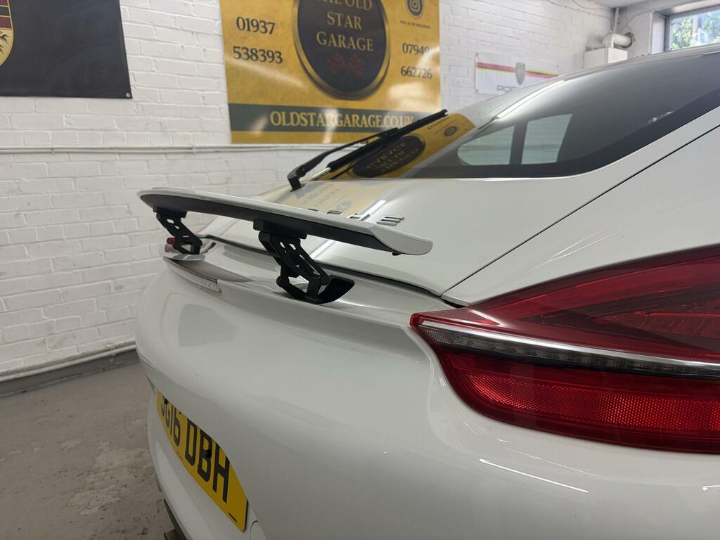 Porsche Cayman 981 Gt4 Euro 6 2-Door White #12