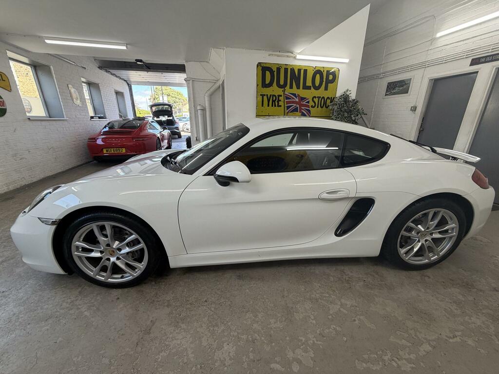 Porsche Cayman 981 Gt4 Euro 6 2-Door White #8