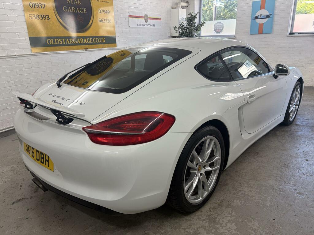 Porsche Cayman 981 2.7 Pdk White #6