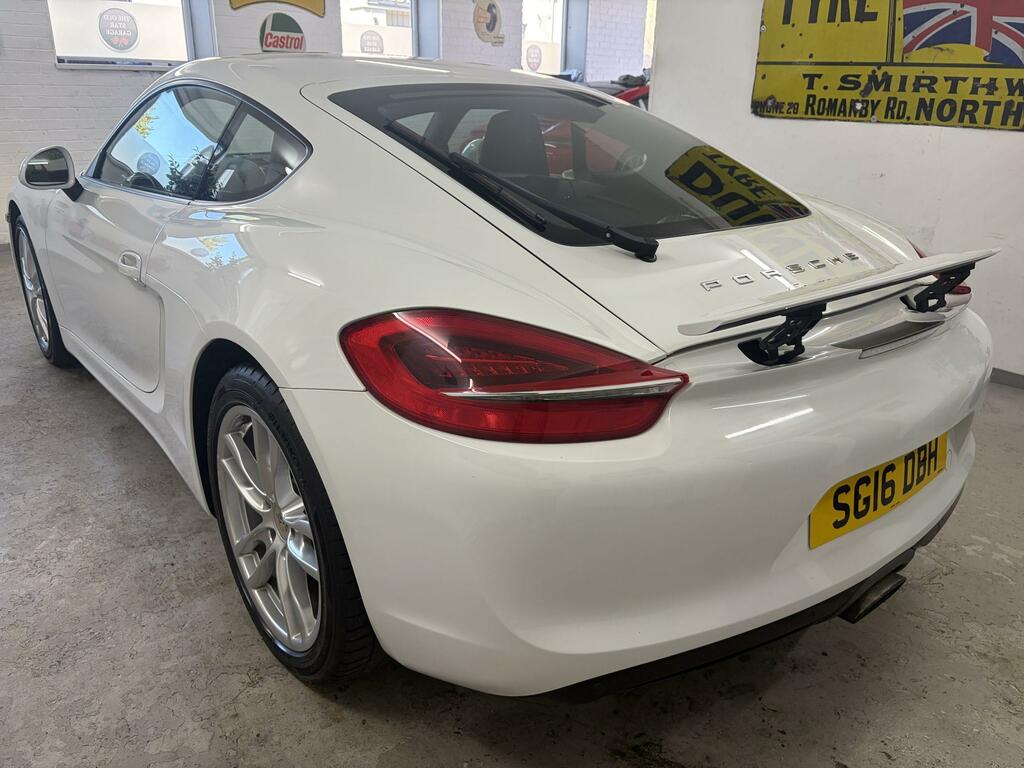 Porsche Cayman 981 Gt4 Euro 6 2-Door White #10