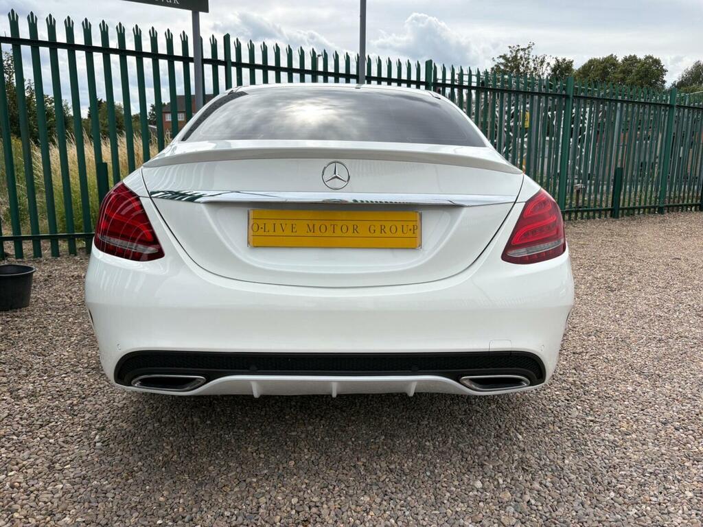 Mercedes-Benz C Class 2.1 C220 Bluetec Amg Line Euro 6 Ss White #6
