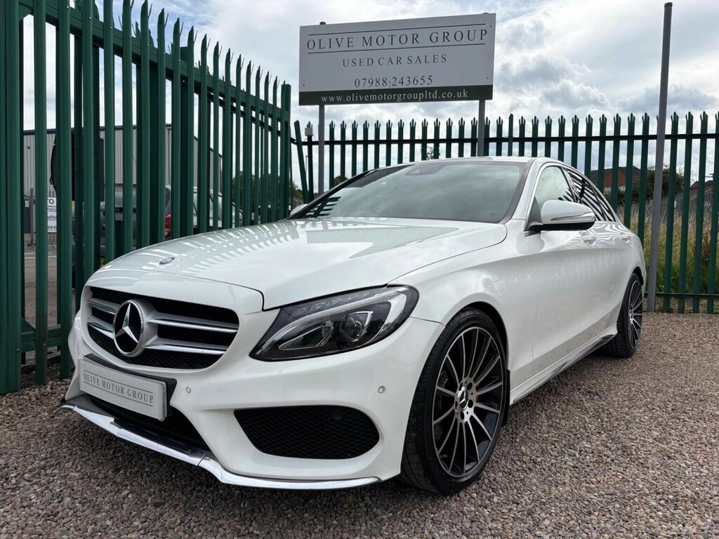 Mercedes-Benz C Class 2.1 C220 Bluetec Amg Line Euro 6 Ss White