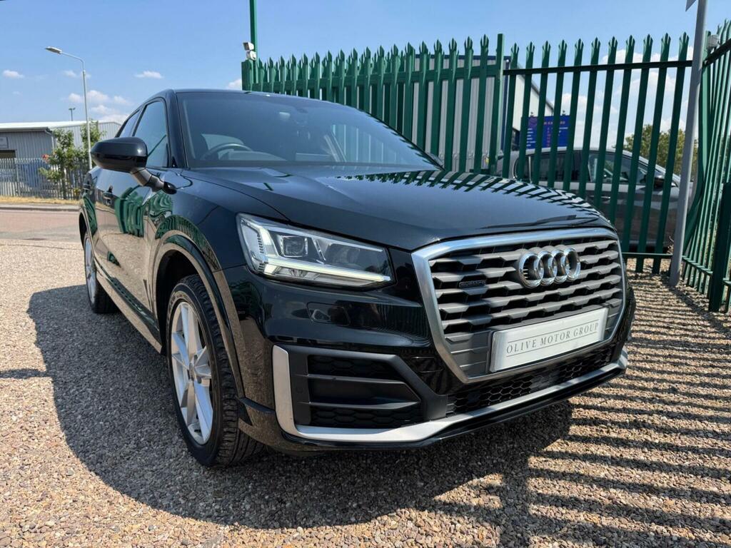 Audi Q2 2.0 Tdi S Line S Tronic Quattro Euro 6 Ss Black #2