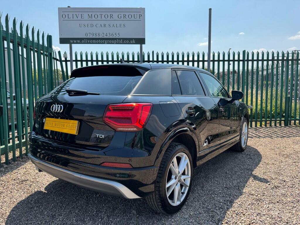 Audi Q2 2.0 Tdi S Line S Tronic Quattro Euro 6 Ss Black #6