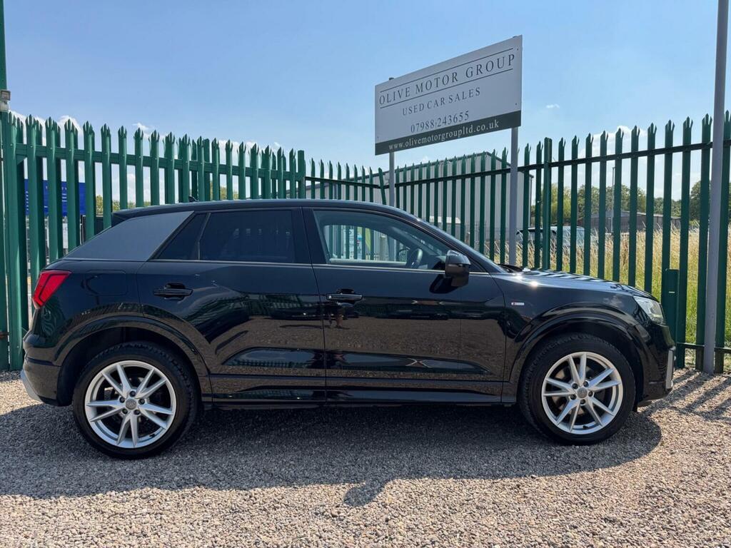 Audi Q2 2.0 Tdi S Line S Tronic Quattro Euro 6 Ss Black #5