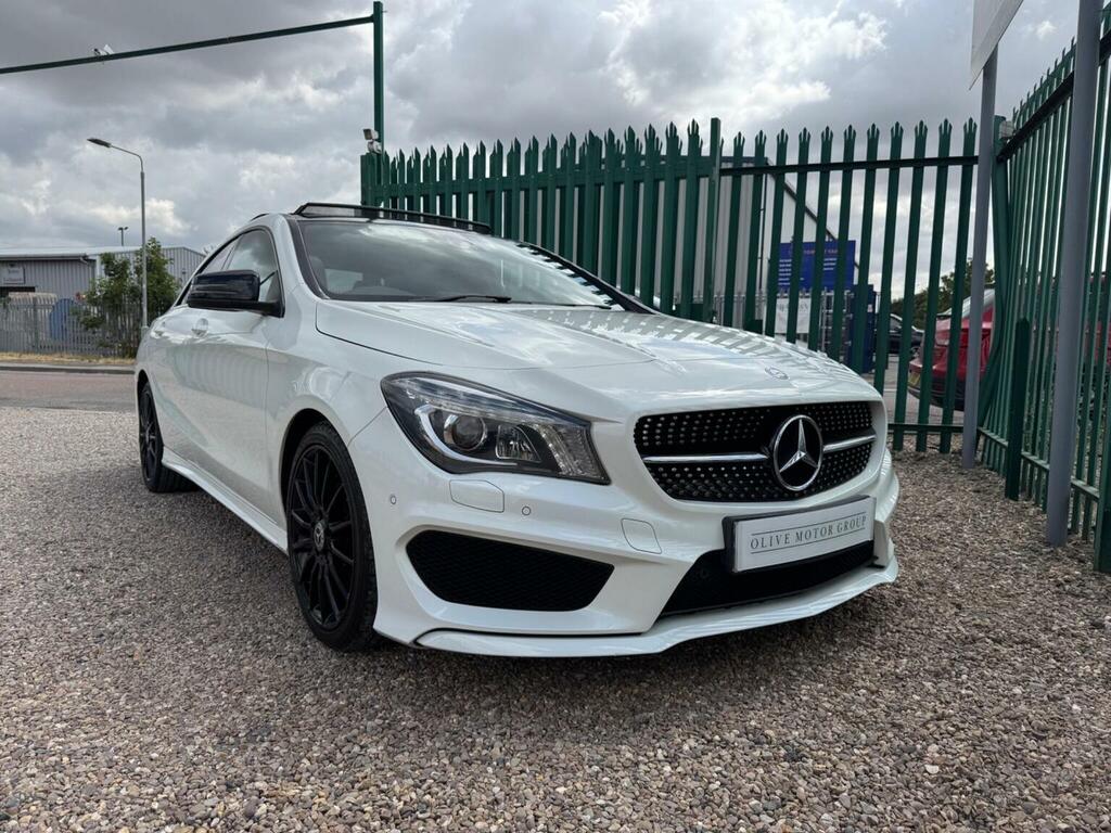 Mercedes-Benz CLA Class 1.6 Cla180 Amg Sport Coupe Euro 6 Ss White #2