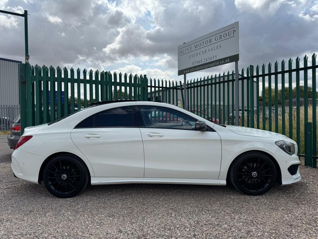 Mercedes-Benz CLA Class 1.6 Cla180 Amg Sport Coupe Euro 6 Ss White #5