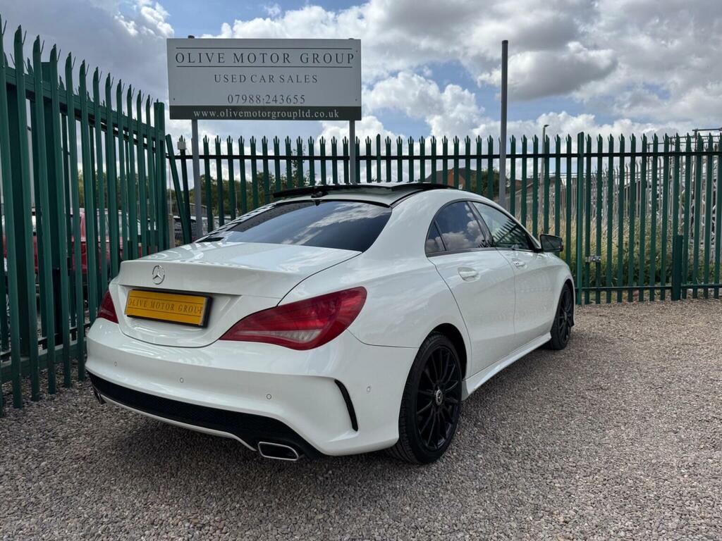 Mercedes-Benz CLA Class 1.6 Cla180 Amg Sport Coupe Euro 6 Ss White #6